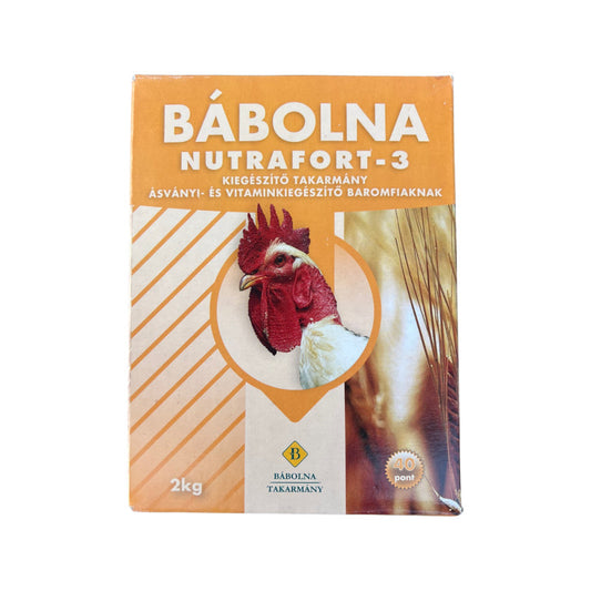 NUTRAFORT-3 ÁSVÁNYI ANYAG ÉS VITAMIN BAROMFIAKNAK 2/1